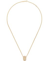 Adina Reyter - 14k Yellow Big Bead Diamond Necklace - Women's - 14kt Yellow /diamond - Lyst