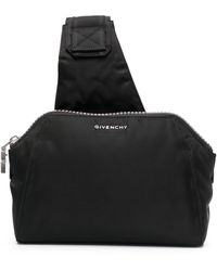 Givenchy - Logo-Print Shoulder Bag - Lyst