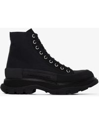 black suede alexander mcqueen sneakers