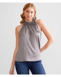 Daytrip - Satin A-Line Tank Top - Lyst