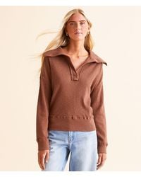 BKE - Ribbed Slub Knit Pullover - Lyst