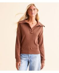 BKE - Ribbed Slub Knit Pullover - Lyst