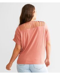 Daytrip - Strappy Surplice Top - Lyst