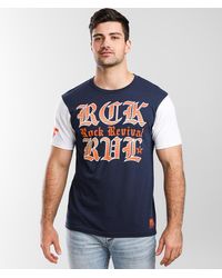 Rock Revival Isaac T-shirt - Blue