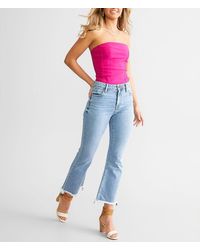 Hidden Jeans - Happi Cropped Flare Stretch Jean - Lyst