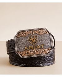 Ariat - Leather Western Belt - Lyst