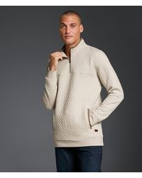 Outpost Makers - Quilted Quarter Zip Pullover - Lyst
