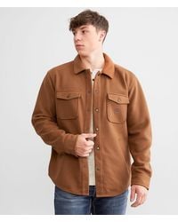 Brixton - Durham Felt Stretch Shacket - Lyst