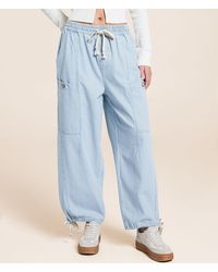 Trend:Notes - Trend:;Notes Cropped Wide Leg Striped Pant - Lyst