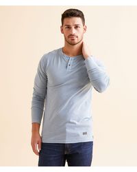 Outpost Makers - Washed Knit Henley - Lyst