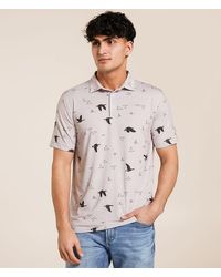Waggle - Loosey Goosey Performance Stretch Polo - Lyst