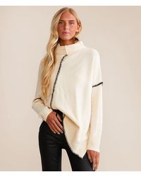 BKE - Oversized Tunic Sweater - Lyst