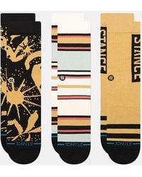 Stance - 3 Pack Dunes Socks - Lyst