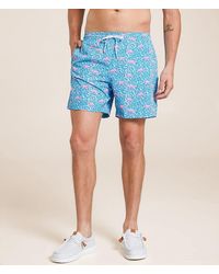 Chubbies - The Domingos Are For Flamingos Stretch Swim Trunks - Lyst