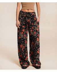 Angie - Floral Beach Pant - Lyst