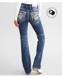 Rock Revival - Semah Mid-rise Tailored Boot Stretch Jean - Lyst