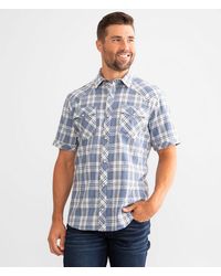 Gentry County - Plaid Athletic Shirt - Lyst