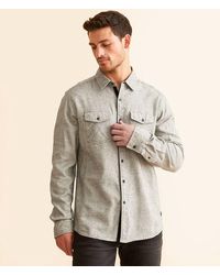 Outpost Makers - Herringbone Athletic Shirt - Lyst