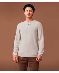 Outpost Makers - Brushed Thermal Henley - Lyst