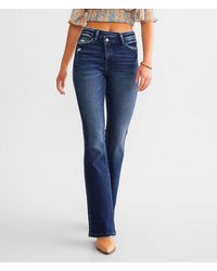 Flying Monkey - High Rise Boot Stretch Jean - Lyst