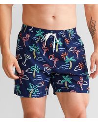 Chubbies - The Neon Lights Stretch Swim Trunks - Lyst