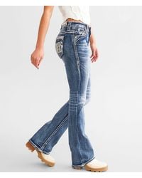 Rock Revival - Rosalie Mid-Rise Boot Stretch Jean - Lyst