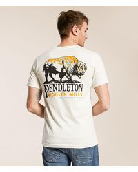 Pendleton - Bison T-Shirt - Lyst