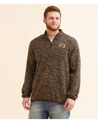 Hurley - Mesa Ridgeline Quarter Zip Pullover - Lyst