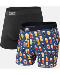Saxx Underwear Co. - Vibe 2 Pack Stretch Boxer Briefs - Lyst