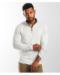 Outpost Makers Quarter Zip Pullover - White