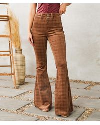 Kancan - Kan Can Ultra High Rise Corduroy Super Flare Pant - Lyst