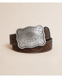 Ariat - Leather Western Belt - Lyst