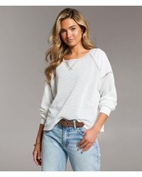BKE - Contrast Stitch Top - Lyst