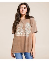 Wrangler - Western Diner Oversized T-Shirt - Lyst