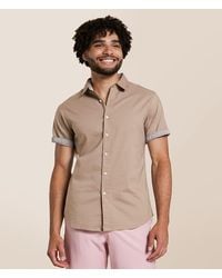 Departwest - Standard Solid Stretch Shirt - Lyst