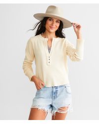 Free People - Colt Thermal Henley - Lyst