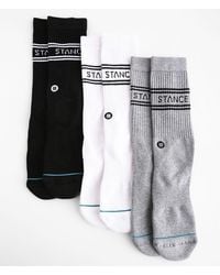 Stance - 3 Pack Basic Socks - Lyst