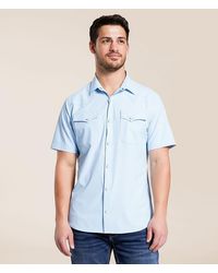 Gentry County - Ripstop Athletic Performance Stretch Shirt - Lyst