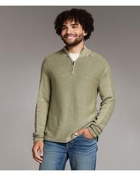 BKE - Stonewash Quarter Zip Sweater - Lyst