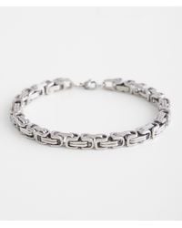 BKE - Silver Chain Bracelet - Lyst