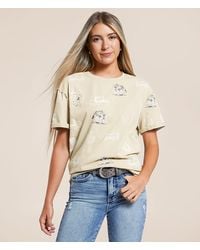 Blue B - Western T-Shirt - Lyst