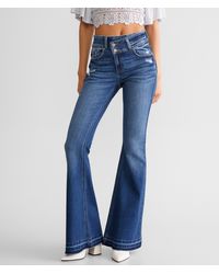Kancan - Kan Can Mid-rise Flare Stretch Jean - Lyst