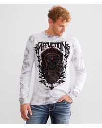 Affliction - Twisted Smoke T-shirt - Lyst
