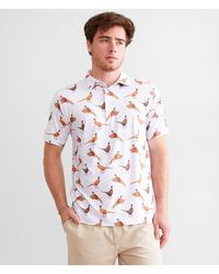 Waggle - Flush Performance Polo - Lyst