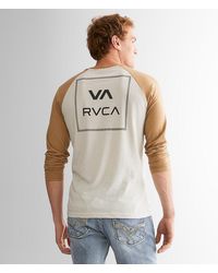 RVCA - All The Way T-Shirt - Lyst