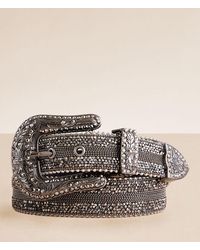 BKE - Superglitz Leather Belt - Lyst