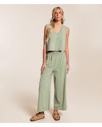 Z Supply - Scout Jersey Flare Pant - Lyst
