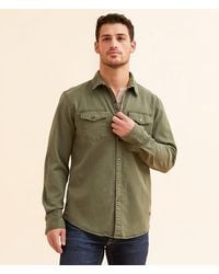 Outpost Makers - Washed Athletic Stretch Shirt - Lyst