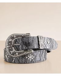 BKE - Glitz Leather Belt - Lyst