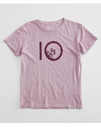 Tentree Ten Classic T-shirt - Pink